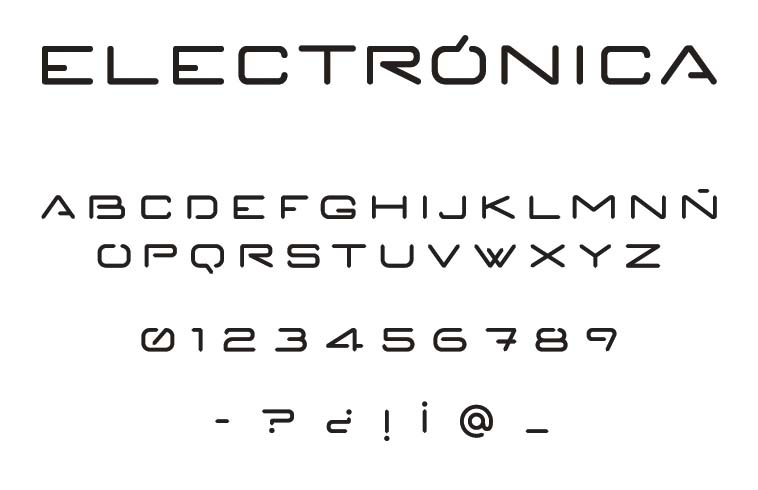 Tipografía Electrónica