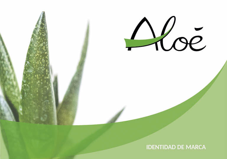 Aloé. Identidad de marca.